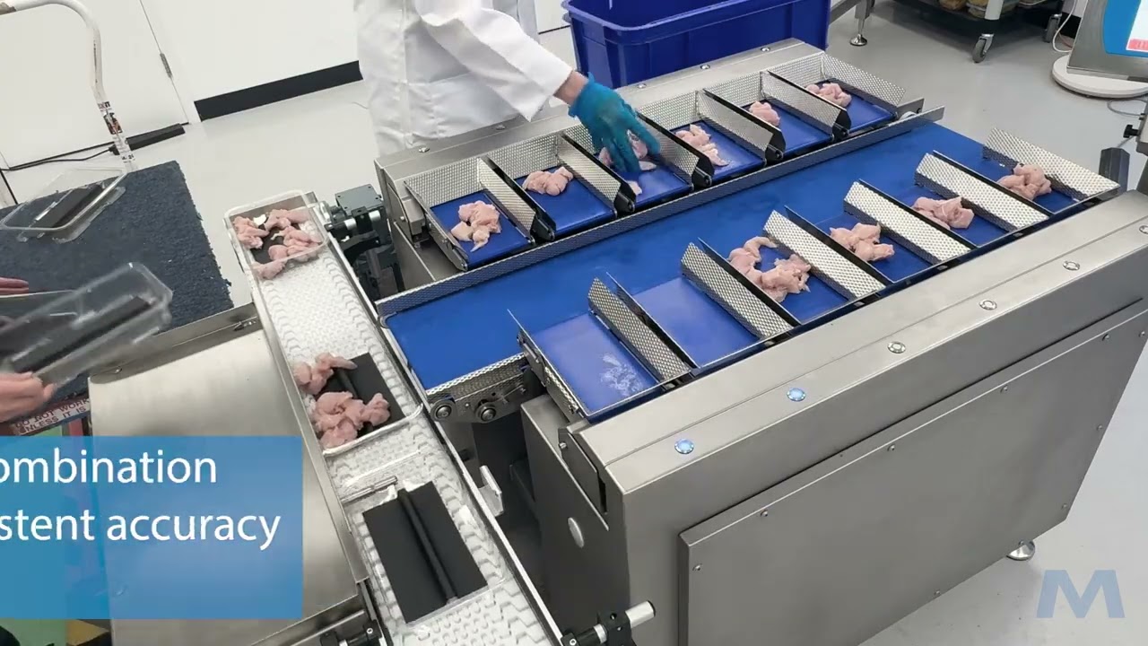 Diced Chicken - SelectMaster Automatic Combination Scales - Smart ...